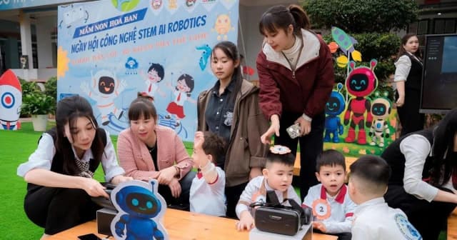 Khi giáo viên vùng cao làm chủ AI trong lớp học mầm non