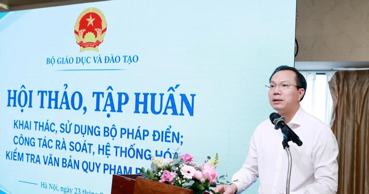 Nâng cao chất lượng công tác pháp chế tại các đơn vị trực thuộc Bộ GD&ĐT