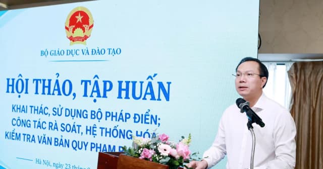 Nâng cao chất lượng công tác pháp chế tại các đơn vị trực thuộc Bộ GD&ĐT