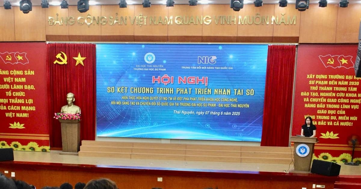 Phát triển nhân tài số trong sinh viên sư phạm