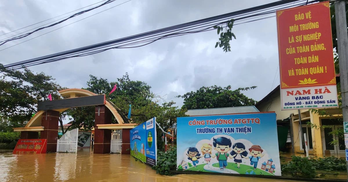 Ngành Giáo dục Thanh Hóa đề xuất hỗ trợ gần 198 tỷ đồng khắc phục hậu quả mưa lũ