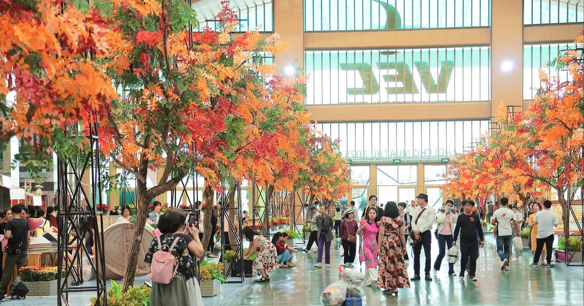 Đặc sắc không gian 'Tinh hoa Thu Hà Nội' tại Triển lãm Quốc gia