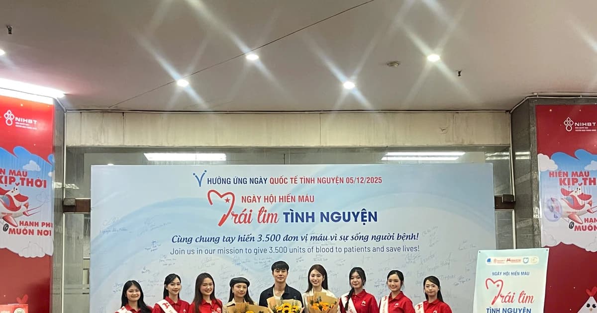 Ngày thứ 3 của 'Trái tim tình nguyện 2025': Lượng người hiến máu tiếp tục tăng