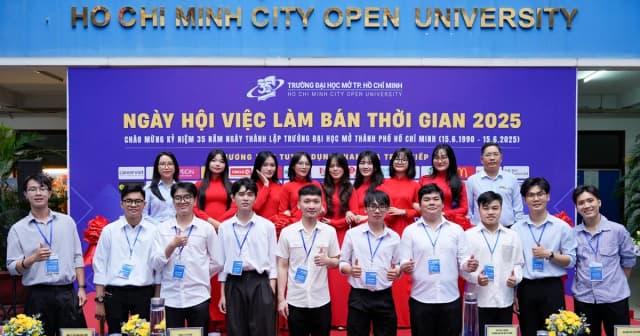 Hơn 2.500 cơ hội việc làm tại Ngày hội việc làm 2025 Trường ĐH Mở TPHCM