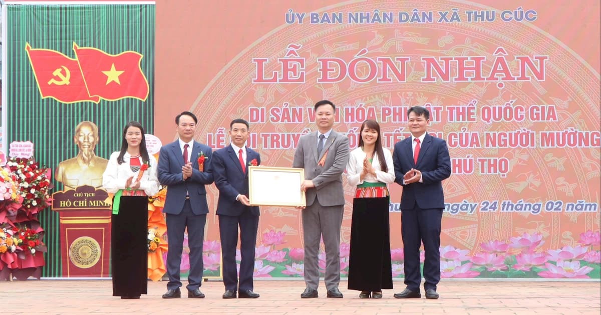 Phú Thọ: Lễ hội Tết Doi của người Mường chính thức trở thành Di sản văn hóa phi vật thể quốc gia