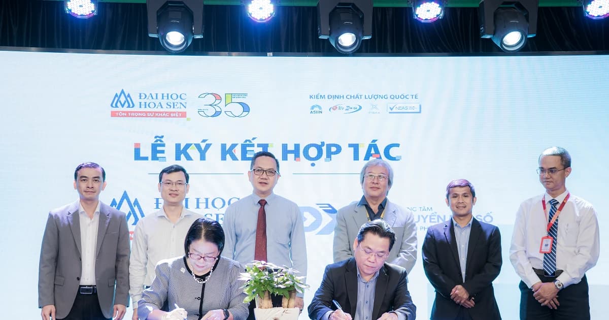 Trường ĐH Hoa Sen bắt tay TPHCM thúc đẩy hệ sinh thái dữ liệu và nhân lực số