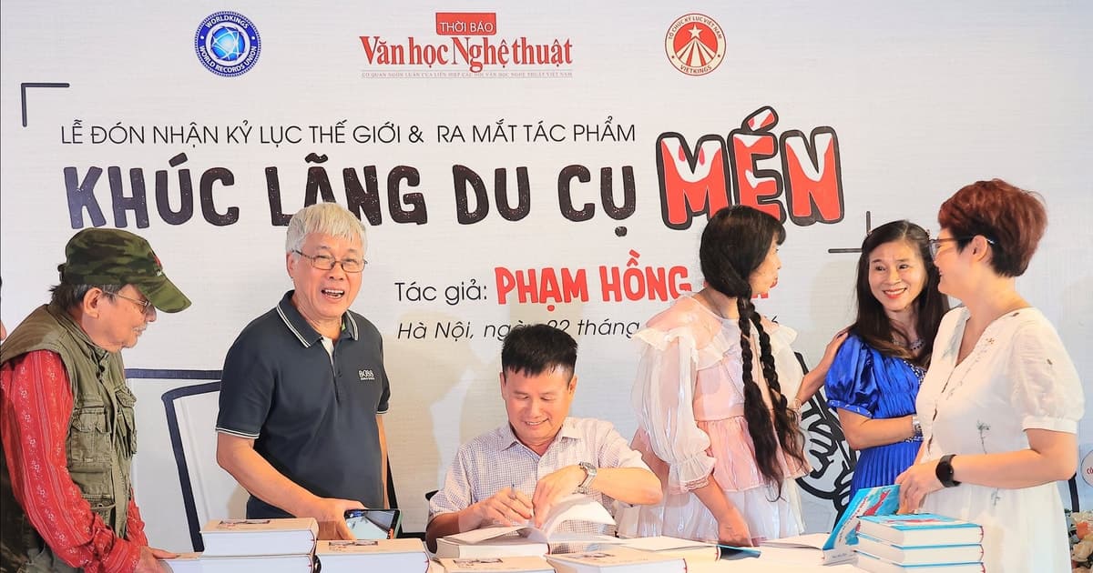 GS.TS Phạm Hồng Điệp và dấu ấn đặc biệt từ văn chương đến kỷ lục thế giới