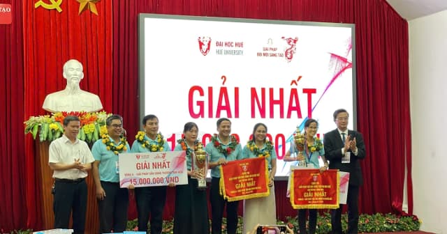 Khơi dậy sự bứt phá công nghệ từ cuộc thi Đổi mới sáng tạo Đại học Huế lần 2