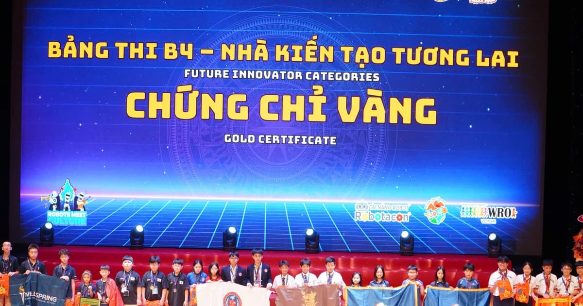 23 đội robot Việt Nam giành vé vươn ra đấu trường quốc tế