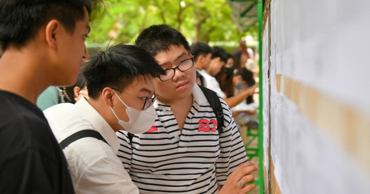 Loạt trường đại học công bố điểm sàn kỳ thi năng lực, tư duy năm 2025