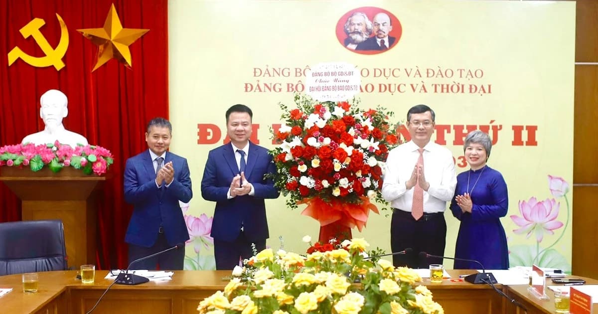 Khai mạc Đại hội Đảng bộ Báo Giáo dục và Thời đại nhiệm kỳ 2025 – 2030
