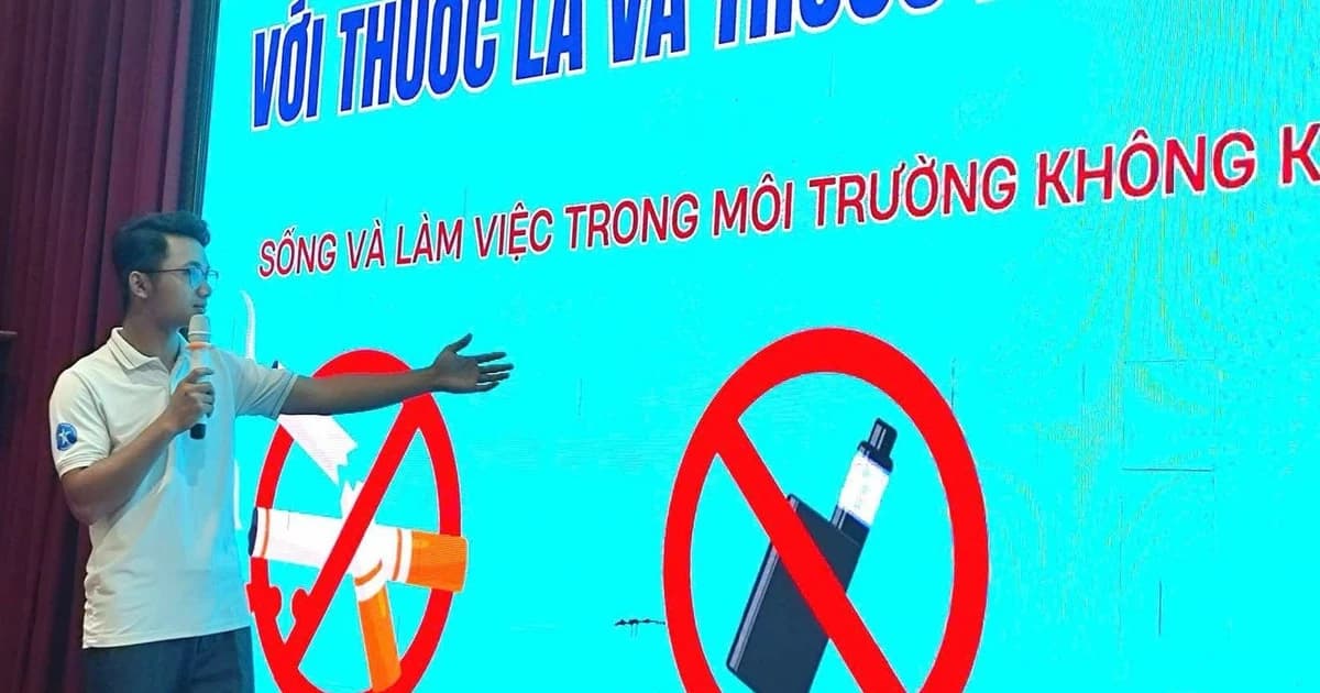 Xây dựng trường học không khói thuốc: Hình thành văn hóa trong sinh viên