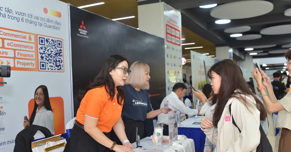 45 doanh nghiệp nước ngoài tuyển lao động tại HUTECH International Job Fair 2025