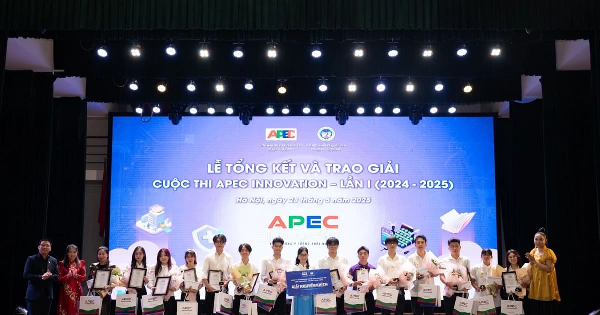 Cuộc thi ý tưởng khởi nghiệp APEC Innovation khai phá tiềm năng sáng tạo trong sinh viên