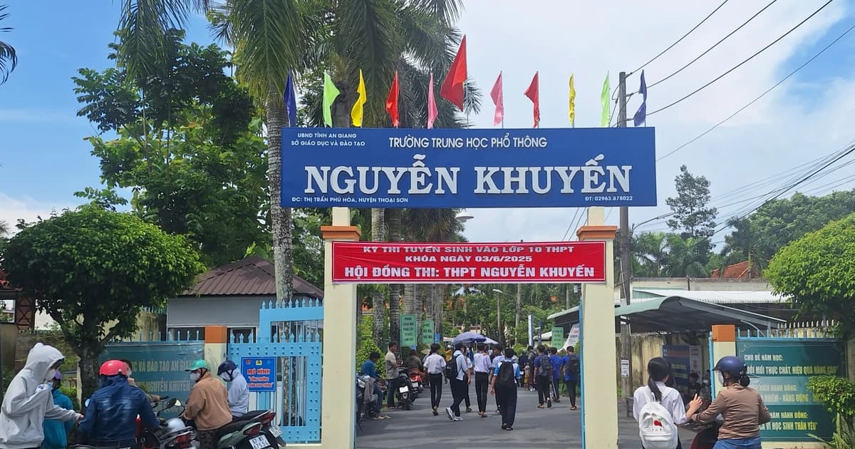 Hơn 21.400 thí sinh An Giang đăng ký thi tuyển sinh vào lớp 10 THPT