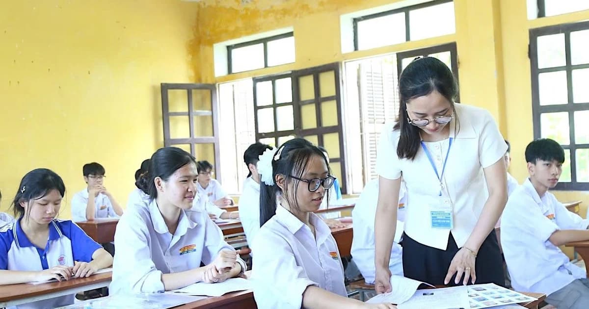 Đề Tiếng Anh thi vào lớp 10 tại Thái Bình mức độ phân hóa cao