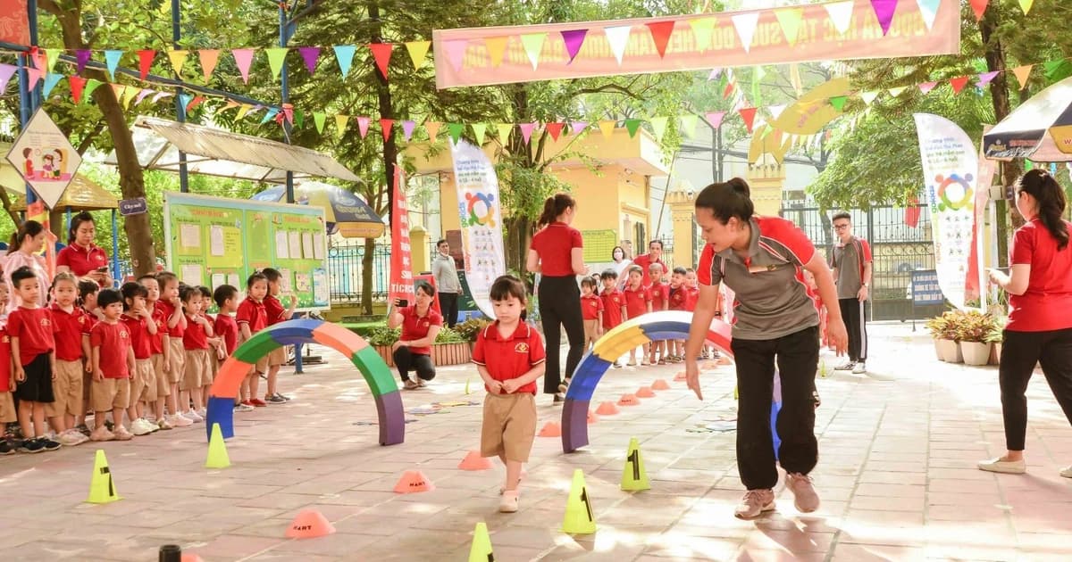 Hà Nội phát triển giáo dục mầm non theo hướng hiện đại, nhân văn, toàn diện