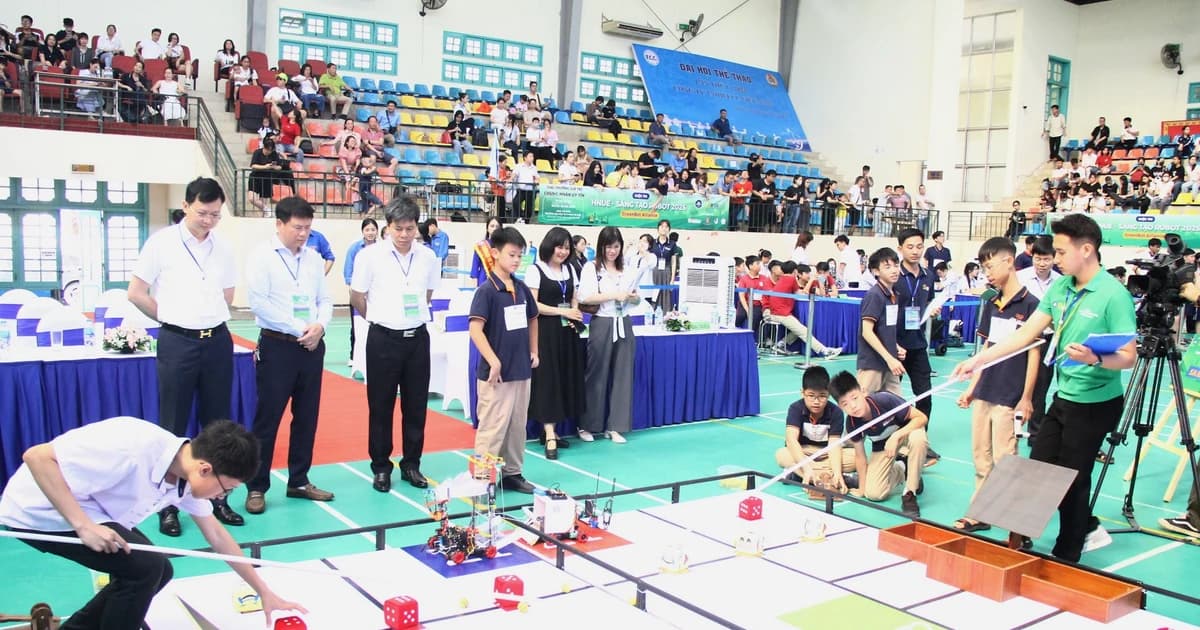 Khơi dậy đam mê công nghệ cho học sinh, sinh viên từ Cuộc thi sáng tạo Robot