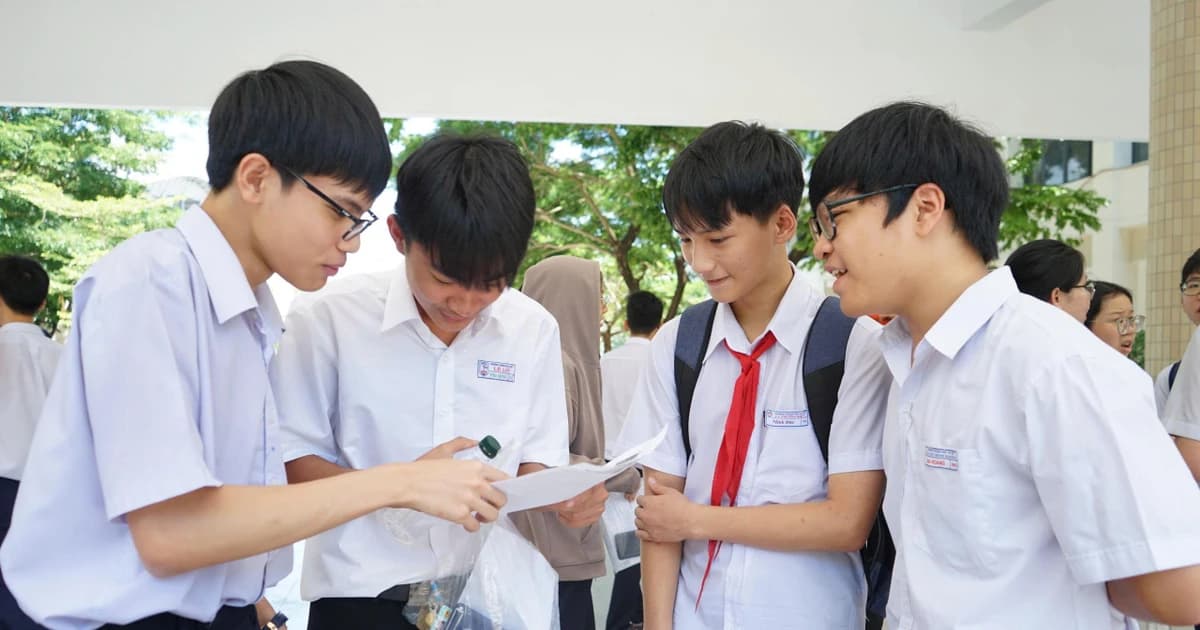 Điểm chuẩn vào các trường THPT tốp đầu của Đà Nẵng giảm nhẹ so với dự kiến