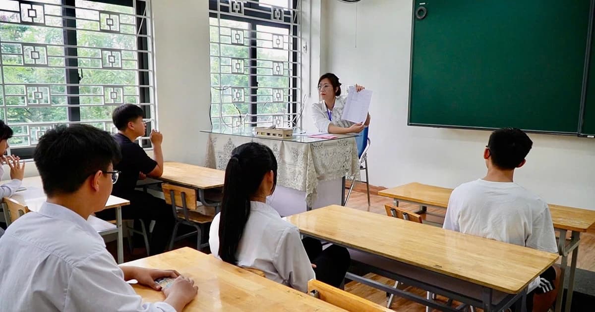 Lào Cai huy động gần 2.700 lượt người phục vụ kỳ thi tuyển sinh vào lớp 10