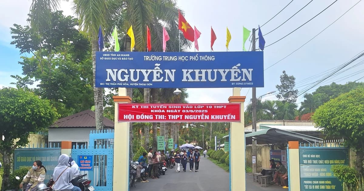 An Giang công bố điểm thi tuyển sinh lớp 10 vào ngày 18/6