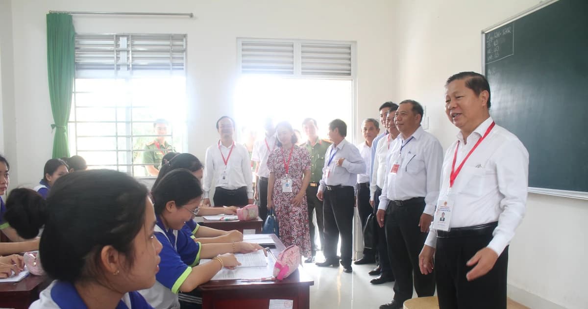 Kỳ thi tốt nghiệp THPT: An toàn phải đặt lên hàng đầu, chuẩn bị từ sớm, từ xa