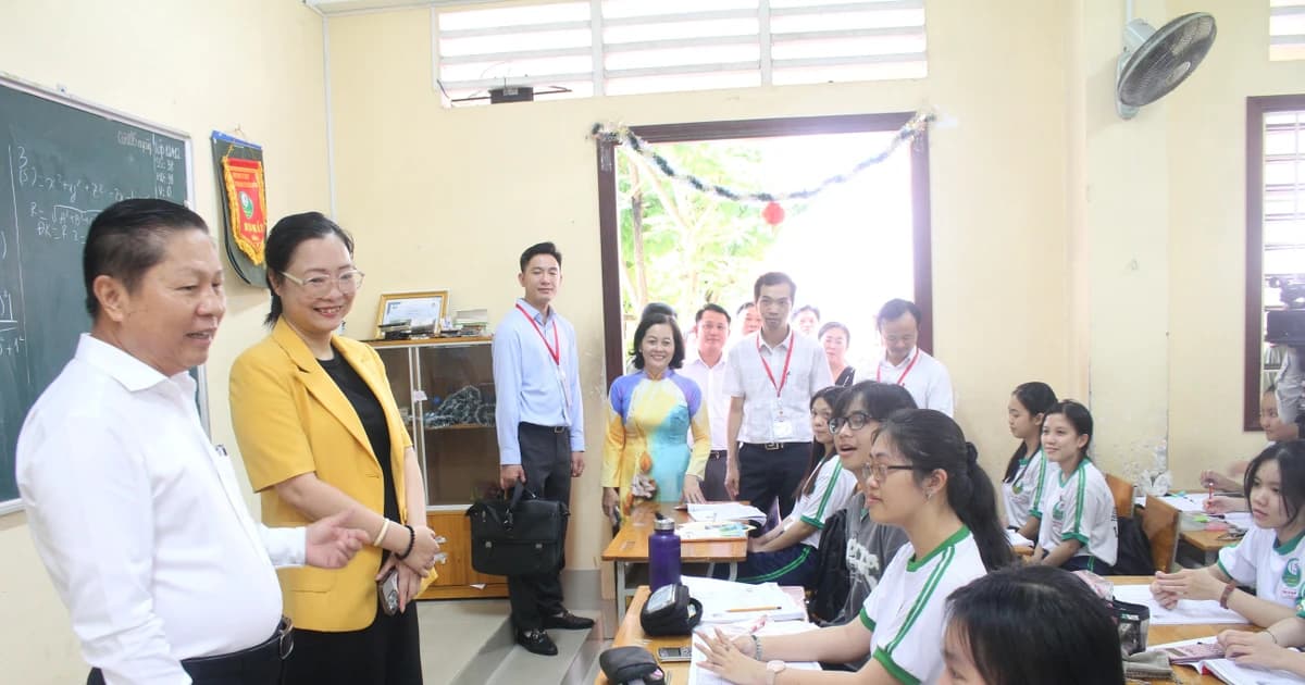 Không để thí sinh nào bị bỏ lại phía sau trong Kỳ thi tốt nghiệp THPT 2025