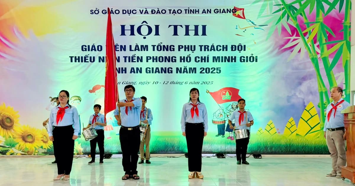 73 giáo viên An Giang tham dự hội thi Giáo viên làm Tổng phụ trách Đội giỏi