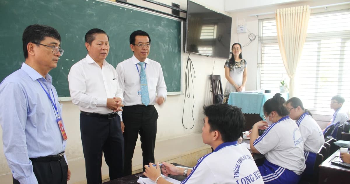 An Giang chủ động, đồng bộ trong công tác tổ chức Kỳ thi tốt nghiệp THPT