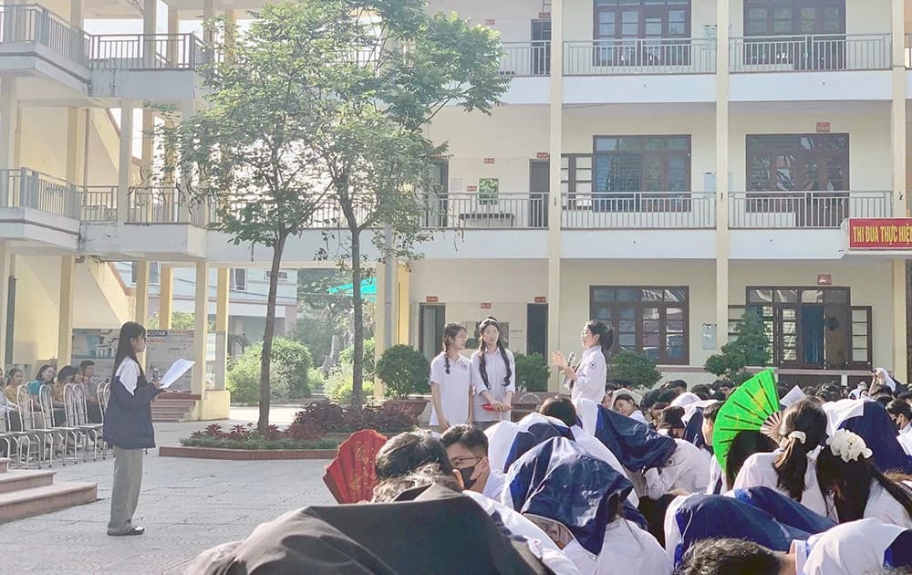 Bắc Giang kiểm soát chặt thuốc lá trong học đường