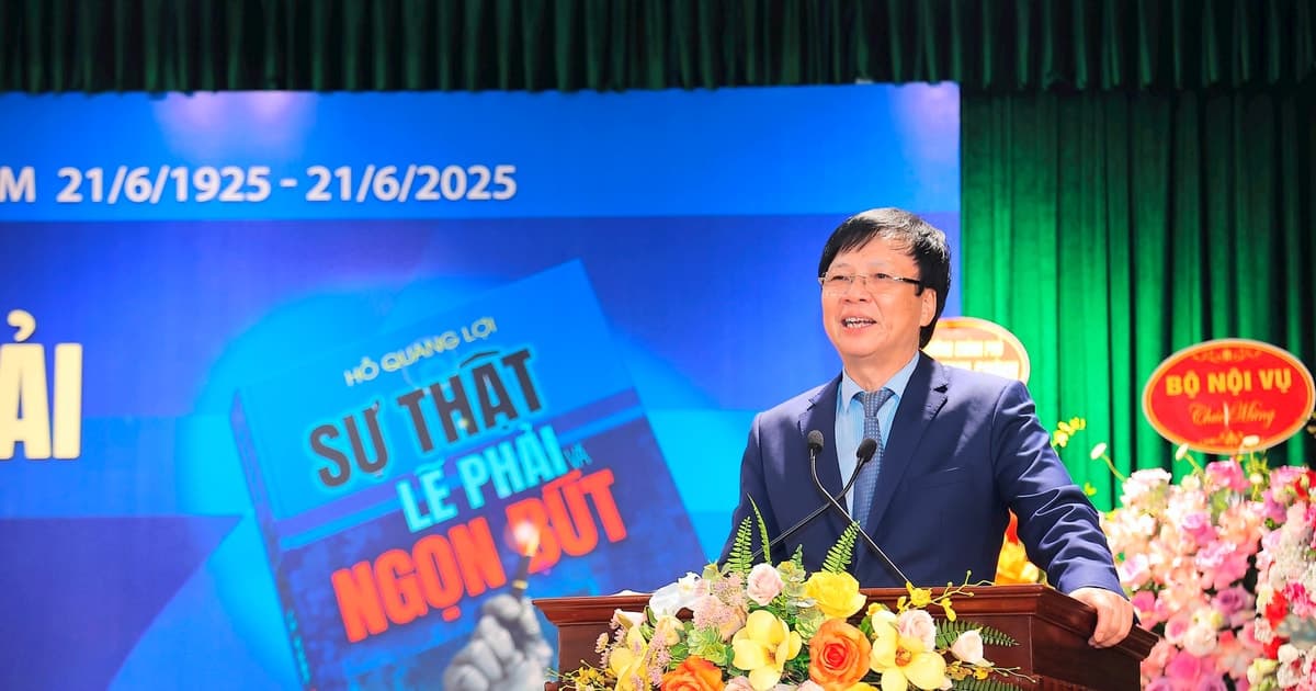 Ra mắt sách ‘Sự thật, Lẽ phải và Ngọn bút’ của nhà báo, nhà văn Hồ Quang Lợi