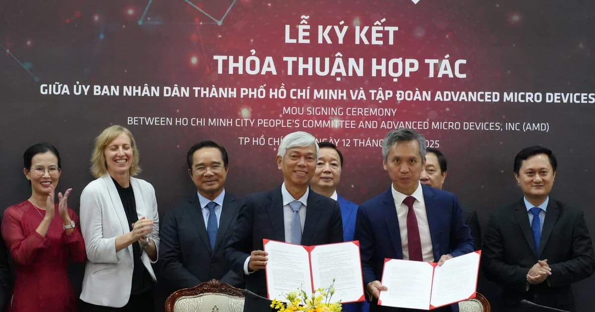 TPHCM ký kết hợp tác với 'gã khổng lồ' công nghệ của Mỹ