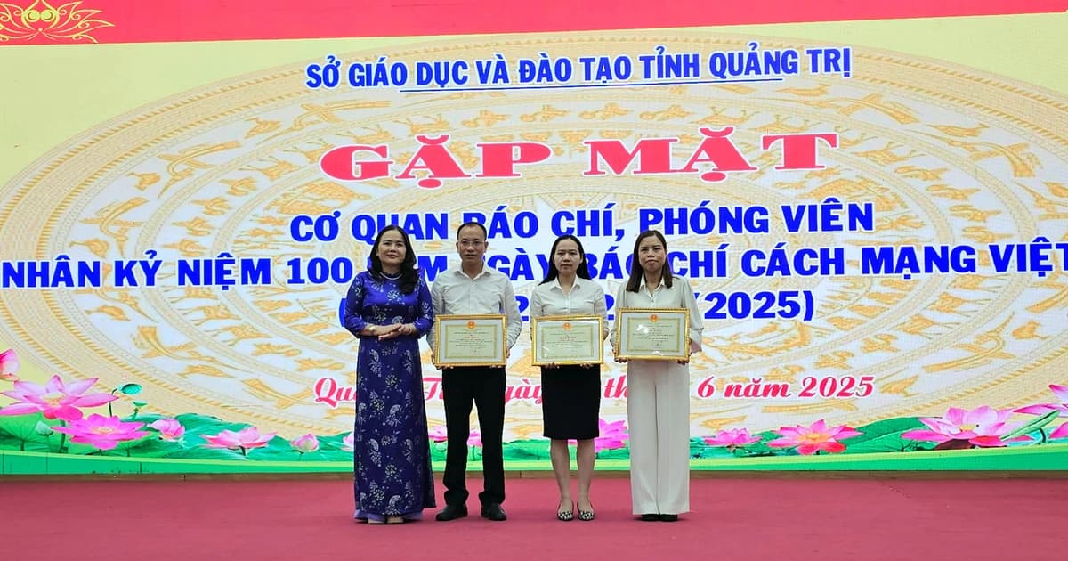 Báo chí góp phần lan tỏa sự nghiệp Giáo dục Quảng Trị