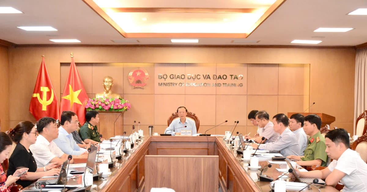 Không lơ là, chủ quan trong chuẩn bị, tổ chức Kỳ thi tốt nghiệp THPT năm 2025