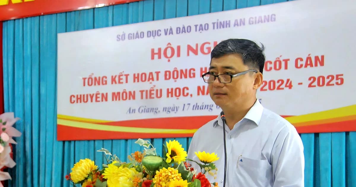 An Giang: Hội đồng cốt cán chuyên môn Tiểu học tiếp tục phát huy vai trò