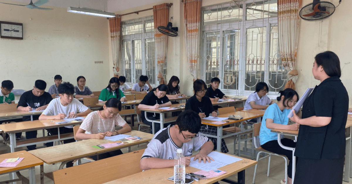 Cao Bằng công bố điểm thi và điểm chuẩn lớp 10 năm 2025