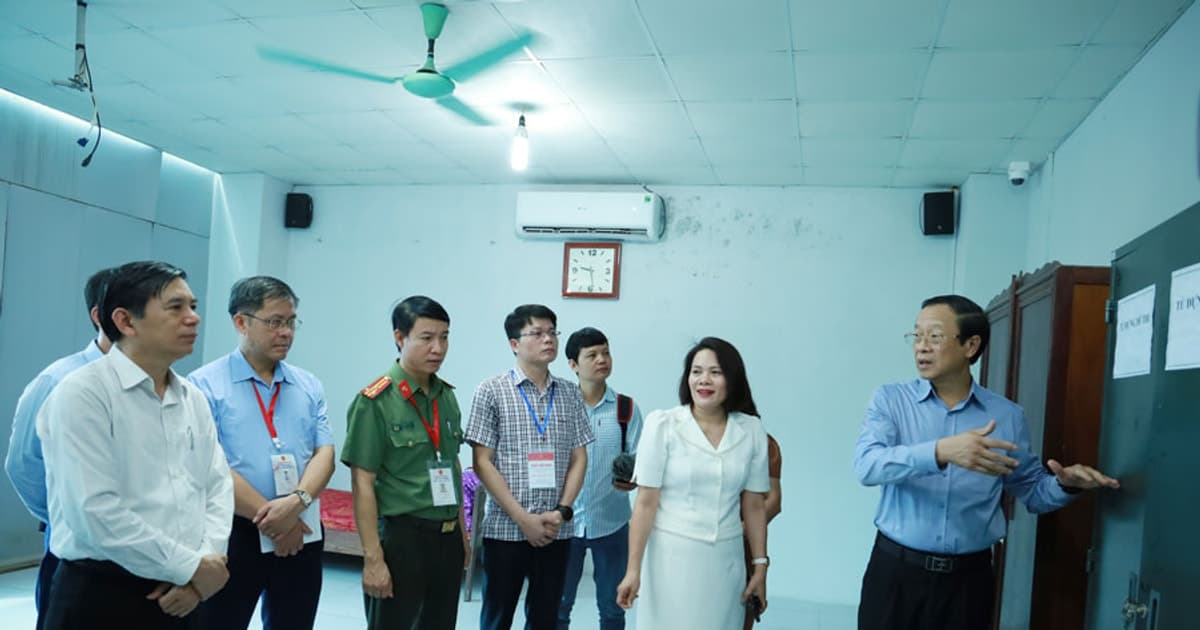 Hà Nam huy động hơn 1.600 cán bộ, giáo viên, nhân viên tham gia Kỳ thi tốt nghiệp THPT năm 2025