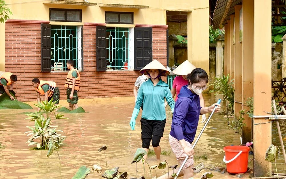 Phú Thọ đảm bảo an toàn các trường học khi hồ thủy điện Tuyên Quang xả lũ
