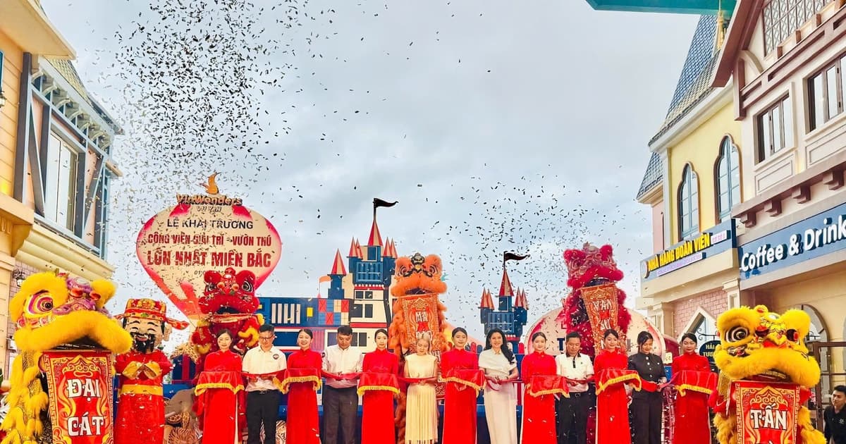 Hải Phòng có thêm một công viên vui chơi giải trí đa sắc màu