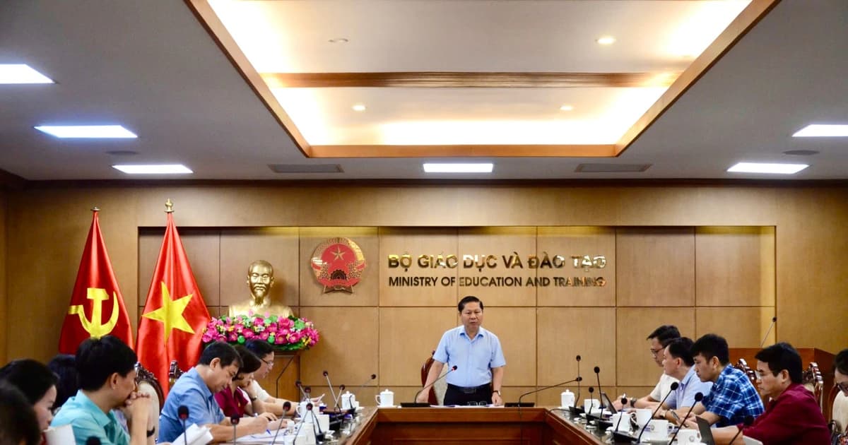 Bộ GD&ĐT ưu tiên thực hiện các chương trình Mục tiêu Quốc gia