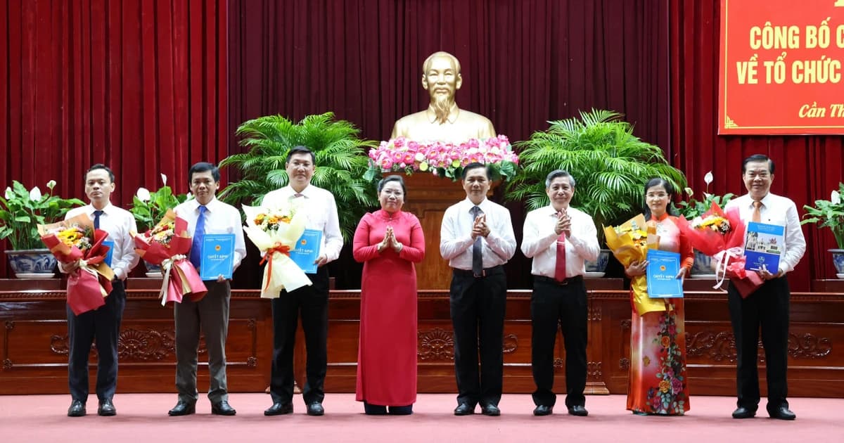 Sở GD&ĐT TP Cần Thơ kiện toàn sau sáp nhập