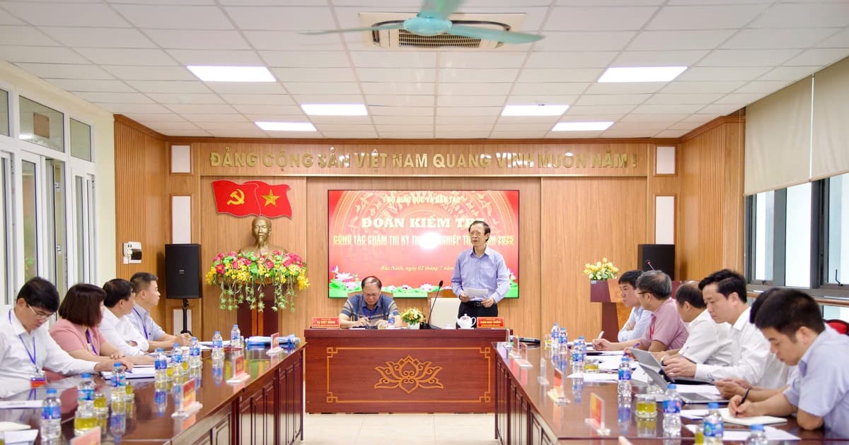 Giữ nguyên tiến độ chấm thi, không để sáp nhập ảnh hưởng thí sinh