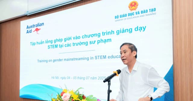 Tập huấn phương pháp giảng dạy có lồng ghép giới cho giảng viên sư phạm