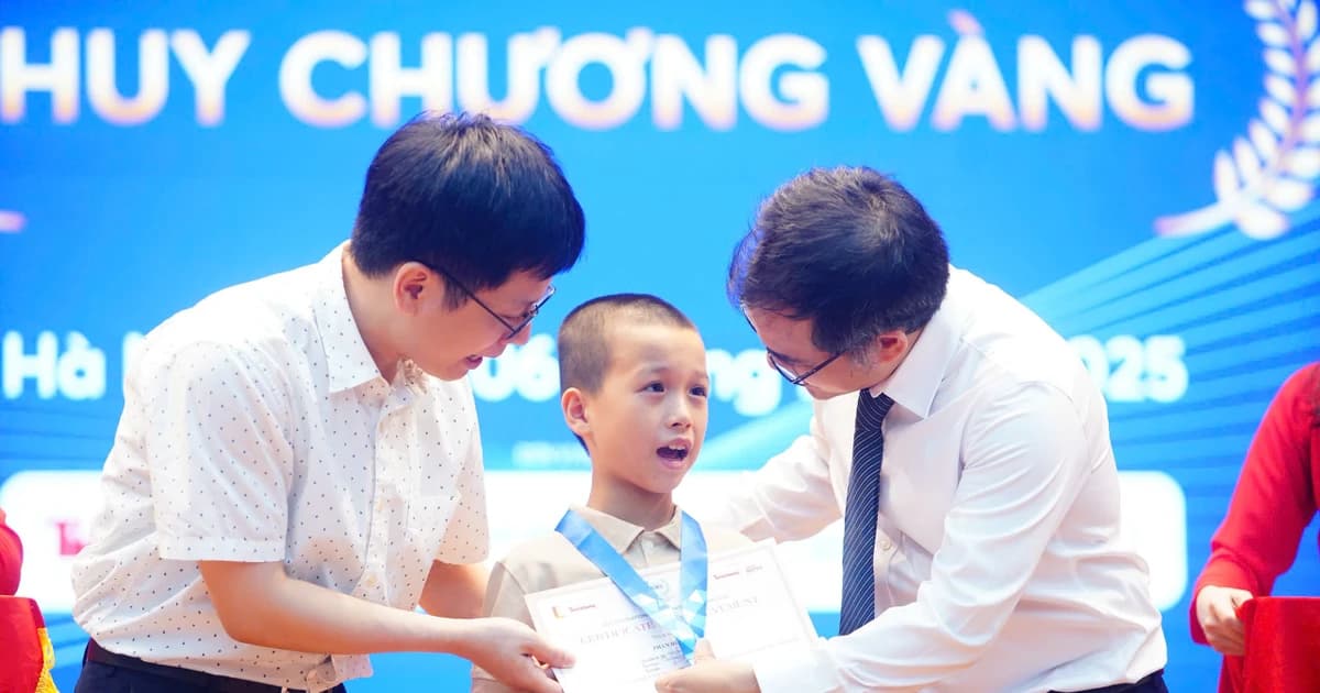 Một trường ở Hà Nội giành 20 huy chương tại Đấu trường Toán học châu Á