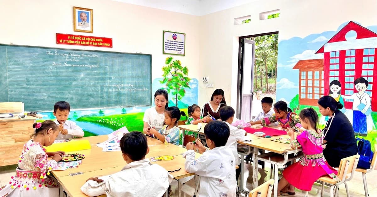 Thái Nguyên thực hiện tiêu chí giáo dục trong xây dựng nông thôn mới