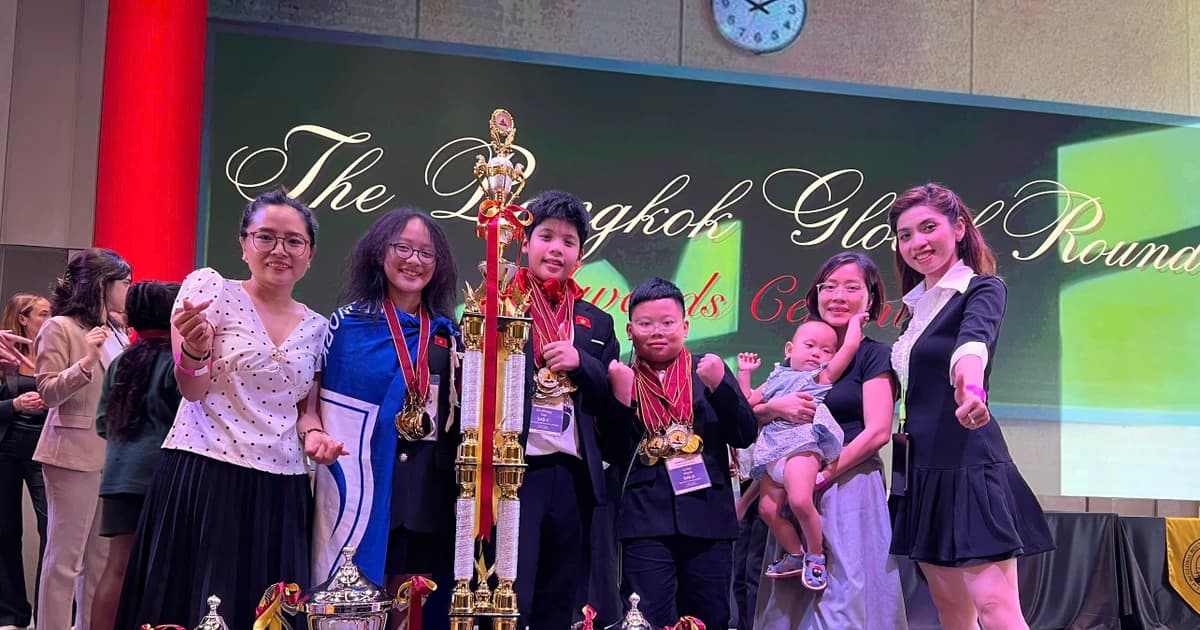 Học sinh Việt Nam vô địch vòng toàn cầu The World Scholar's Cup 2025