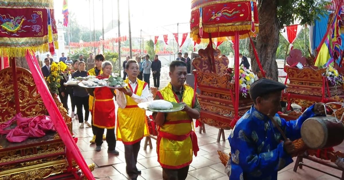 Lễ hội Bánh dày đình Lục Giáp là Di sản văn hoá phi vật thể quốc gia