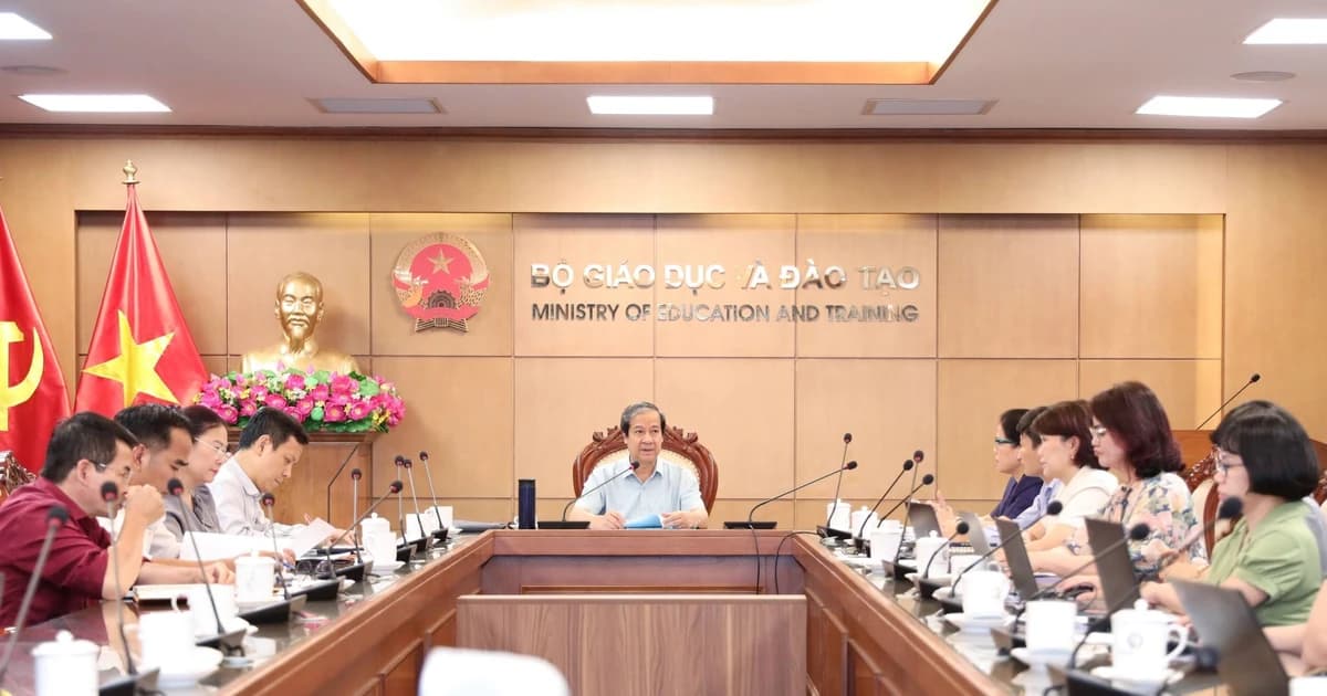 Hoàn thiện Chương trình giáo dục mầm non mới bảo đảm tiến độ, chất lượng