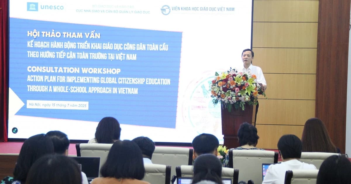 Giáo dục Công dân toàn cầu theo hướng tiếp cận toàn trường tại Việt Nam