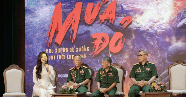 Cảm xúc dâng trào trong lễ ra mắt 'Mưa đỏ' - bộ phim tái hiện cuộc chiến 81 ngày đêm khốc liệt ở thành cổ Quảng Trị